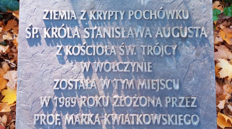 Stanisław August Poniatowski w Łazienkach Królewskich