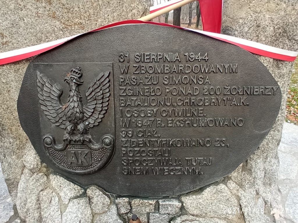 Pomnik batalionu Chrobry I w Warszawie