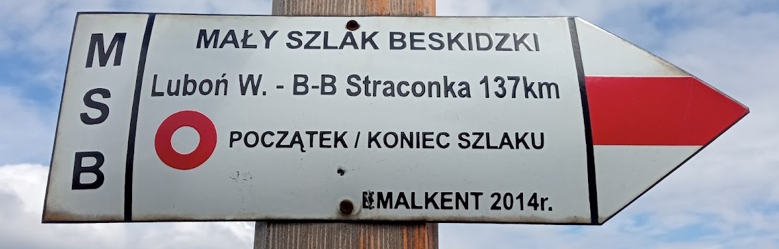 Mały Szlak Beskidzki - długodystansowy szlak prowadzący od Lubonia aż do Straconki (Bielsko-Biała)